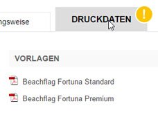 Druckdaten Vorlagen